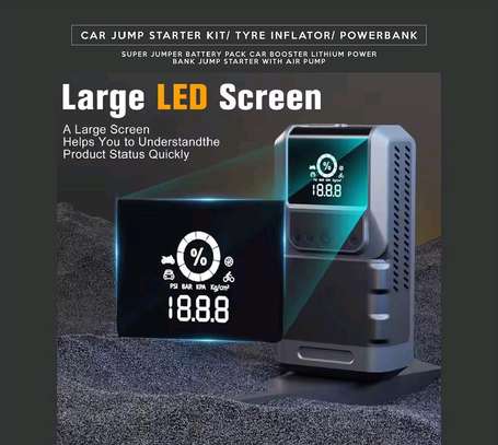 Car Jump Starter With Tyre Inflator And Powerbank In Kenya image 5