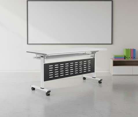 Modern Foldable 120cm Training Table image 6