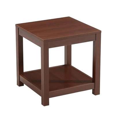 Modern Mahogany Squared Coffee Table image 14