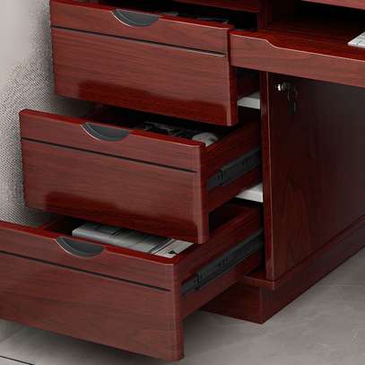 1400mm executive office desk with drawers image 7