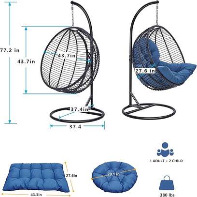 Indoor/Outdoor hanging chair image 5