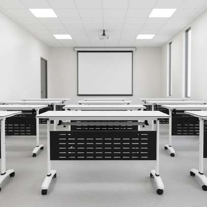 Modern 120cm Foldable Office Table image 3