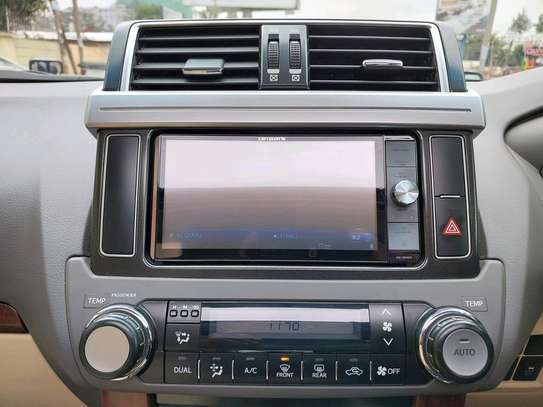 Toyota Land cruiser prado TX 2018 model Black color. image 7