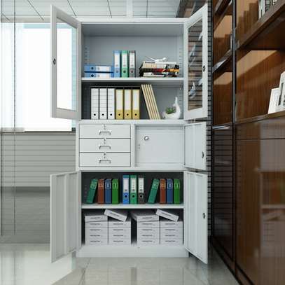 2-Door Metallic File Cabinet image 14