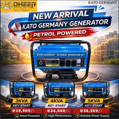 Kato Germany Petrol Generator 3KVA, 4KVA, 5KVA Key Start image 3