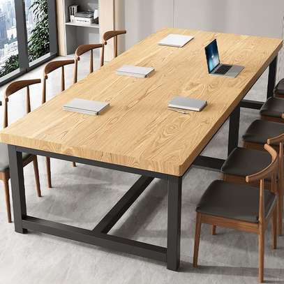 Boardroom Tables: 2m Modern Brown Custom Boardroom Table image 8
