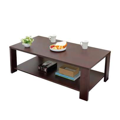 Dining Table: Brown Dining Coffee Table In Metamanywa image 2