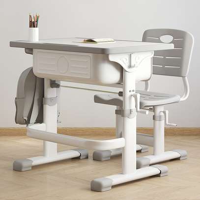 Kids Desk: Kids Desk Chair With Large Capacity Tray image 3