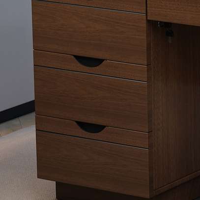 1400mm executive office desk with drawers image 7