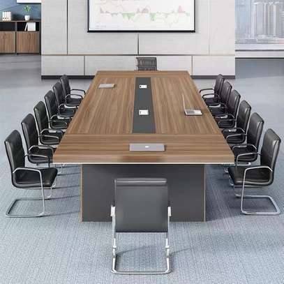 Conference  Table; 3000mm Wooden Office Boardroom Table image 5