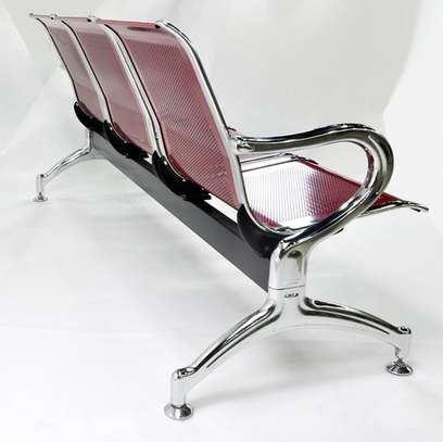 3-Link Metal Reception Bench image 12