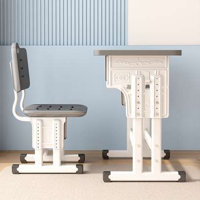 Kids Furniture: Adjustable Kids desk & chair combo image 2