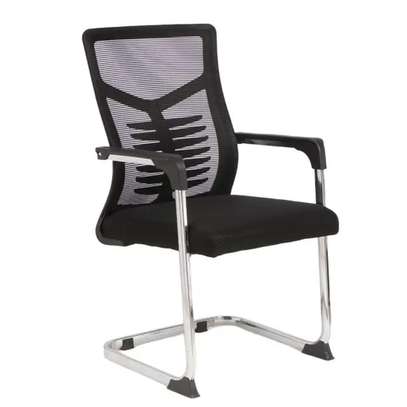 Mesh Visitors Chair – Modern, Comfortable & Durable image 3