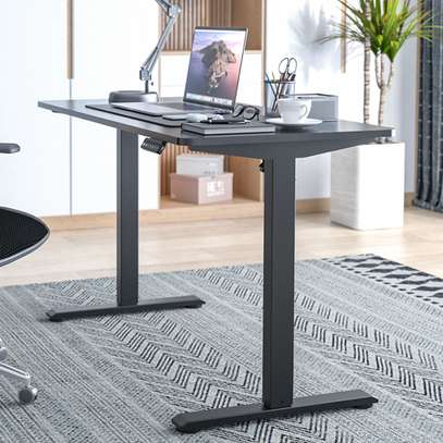 Office table: Luxury Electric Single Motor Table image 5