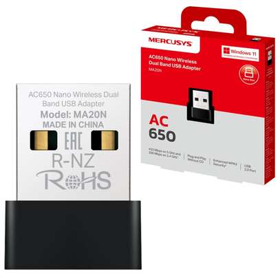 Mercusys MA20N Nano USB Wireless Adapter image 2