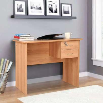 Wooden 1m Office Stuff Desk image 3