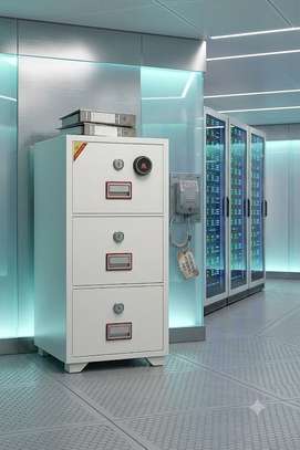 Fireproof Safes:3-Drawer Fireproof  Cabinet In Kiamokama image 5