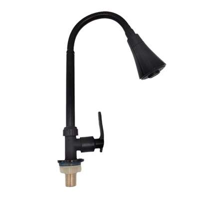 Matte Black Kitchen tap flexible Sprayer image 4