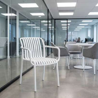Outdoor Chairs:Stackable Outdoor Chair In Awendo image 3