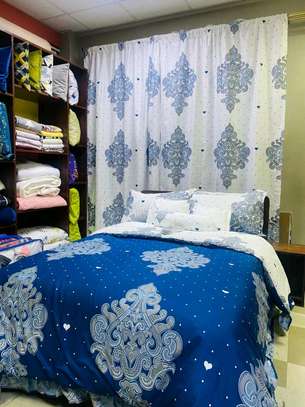 NEW KING SIZE CURTAIN DUVET image 5