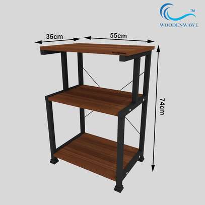 Metal Frame 3 Tier Office Printer Stand image 2
