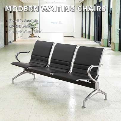 Benches : 3 Seater Padded Airport Bench image 9