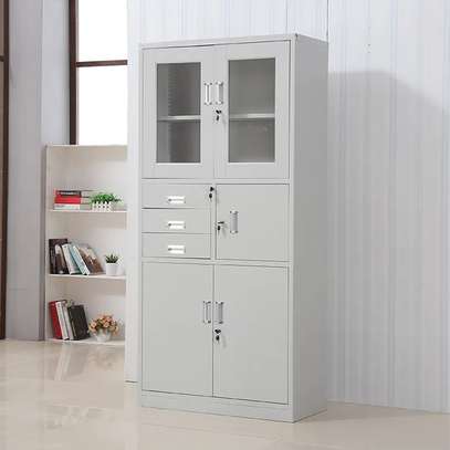 Office Cabinet : 2-Door  Office Filing Cabinet With Safe image 2