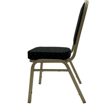 Office Chair: Black Banquet Event Chair image 6