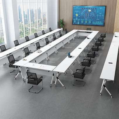 Modern Mobile Conference Folding Table image 3