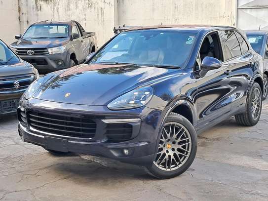 Porsche Cayenne Turbo 2018 purple image 2