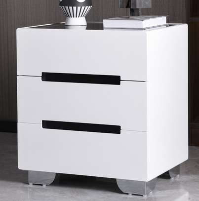 Bedside Drawer; Touch-Control Nightstand Drawer With LED image 6