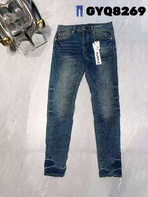 Designer slim fit jeans image 4