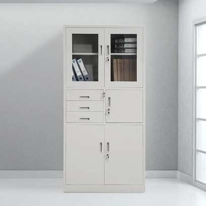 Office Cabinet : 2-Door  Office Filing Cabinet With Safe image 3