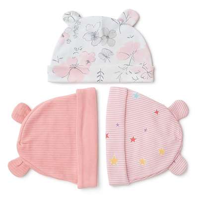 Baby cotton hats image 2