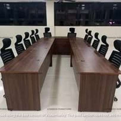 Boardroom Tables : Modern U-Shaped Office Boardroom Table image 4