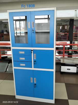 Steel Office Storage Cabinet with Safe image 3
