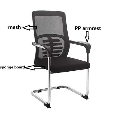 Ergonomic Reception Guest Chair image 4
