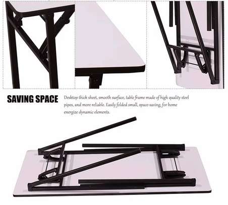 Foldable 1.5Meters Office Table image 9