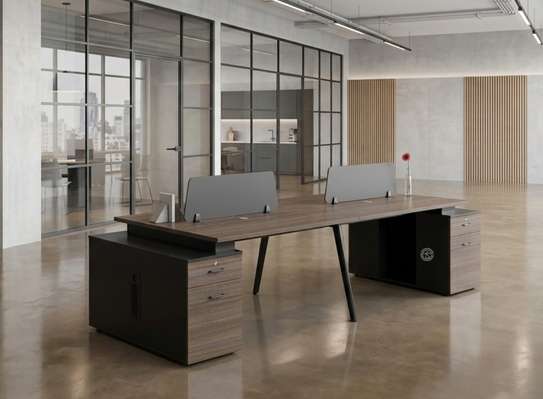 Office Workstation;4-Way New Model Office Workstation image 4