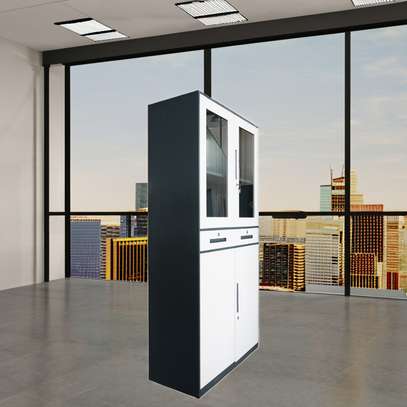 Office Cabinet: 2 Doors And Adjustable Shelves For Filing image 3