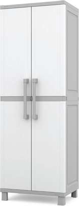 Keter White & Gray Storage Cabinet image 4