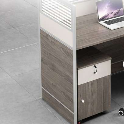 Workstations: 4-User Modern Way Office Setting image 2