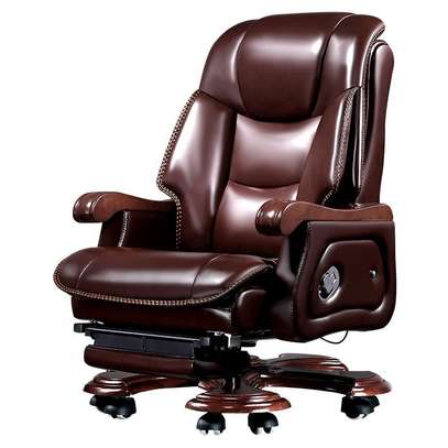 Office Chair: Directors Leather Office Chair In Mosocho image 2