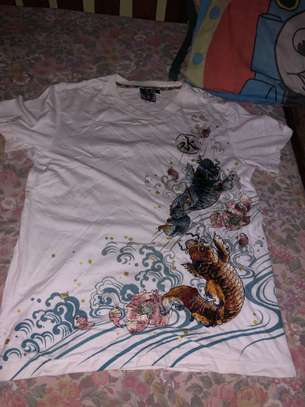 Blue way brand t shirt image 2