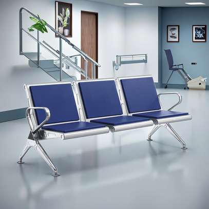 Reception Bench; 3 Seater Office Reception Bench image 2
