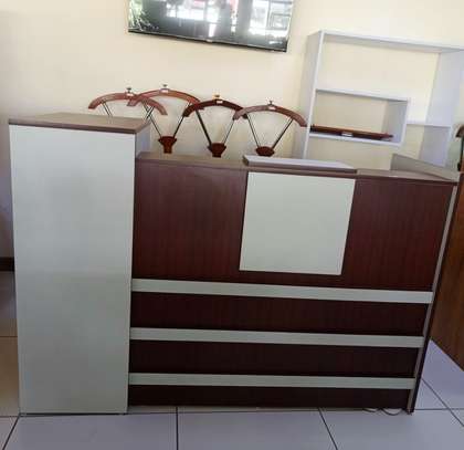 1.8m Wooden Front Office Reception Desk image 4