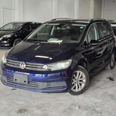 VOLKSWAGEN TOURAN 2019 BLUE image 3
