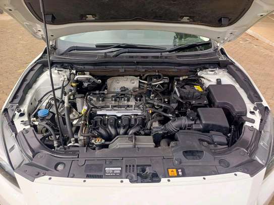 Mazda Axela white color Sedan 2019 model. image 7