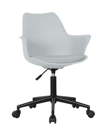 Dining Chair; Modern Black Dining Chair in Suneka image 6