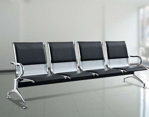 Office Bench; 4-Link Padded Office Bench image 13